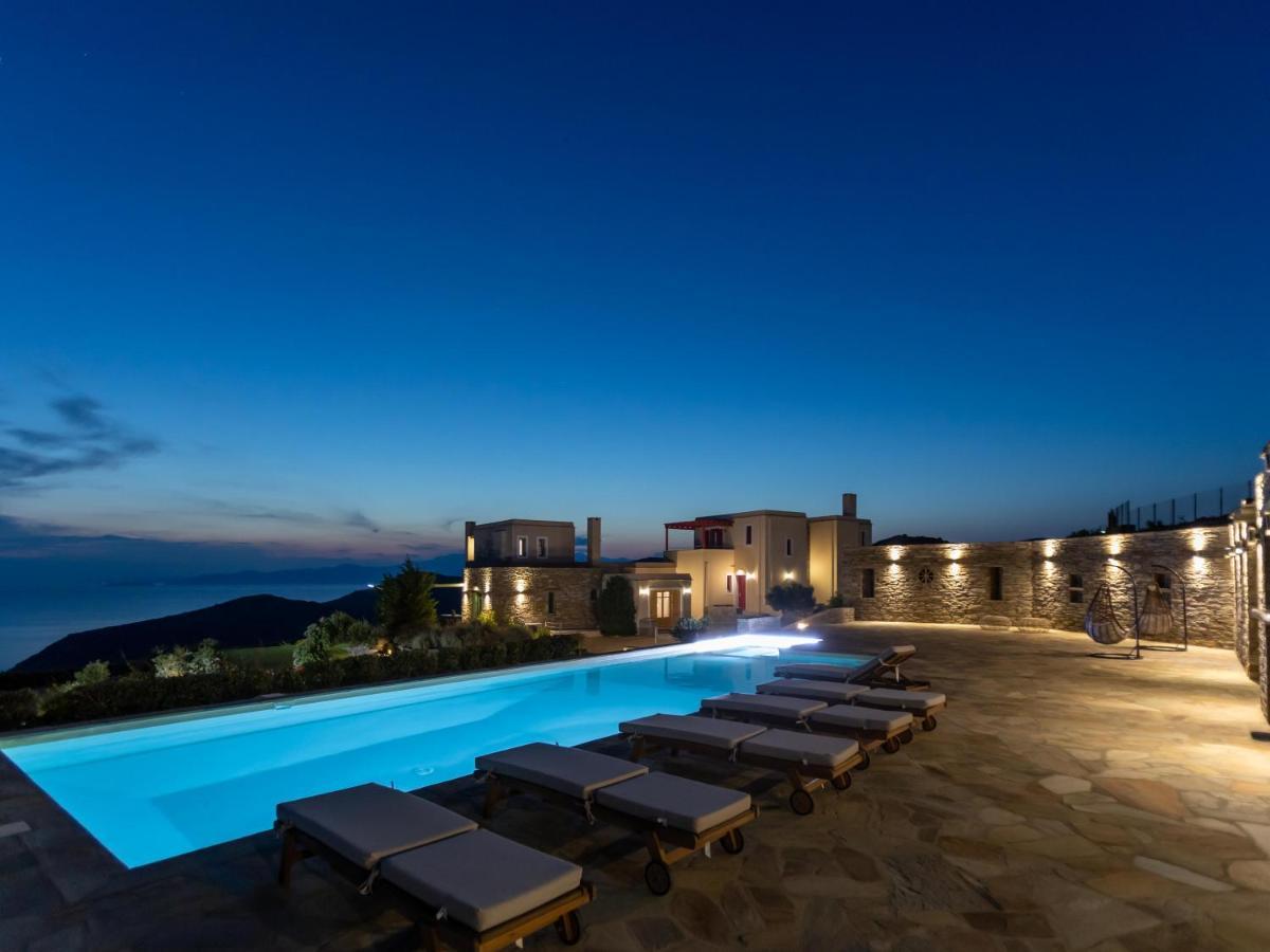Bella Resorts Andros Kato Fellos Bagian luar foto