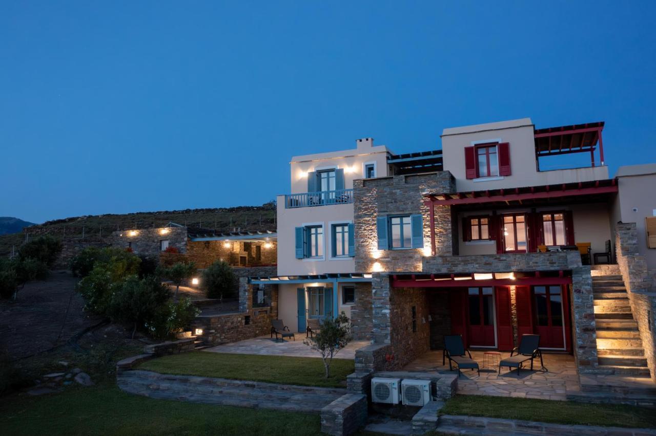 Bella Resorts Andros Kato Fellos Bagian luar foto