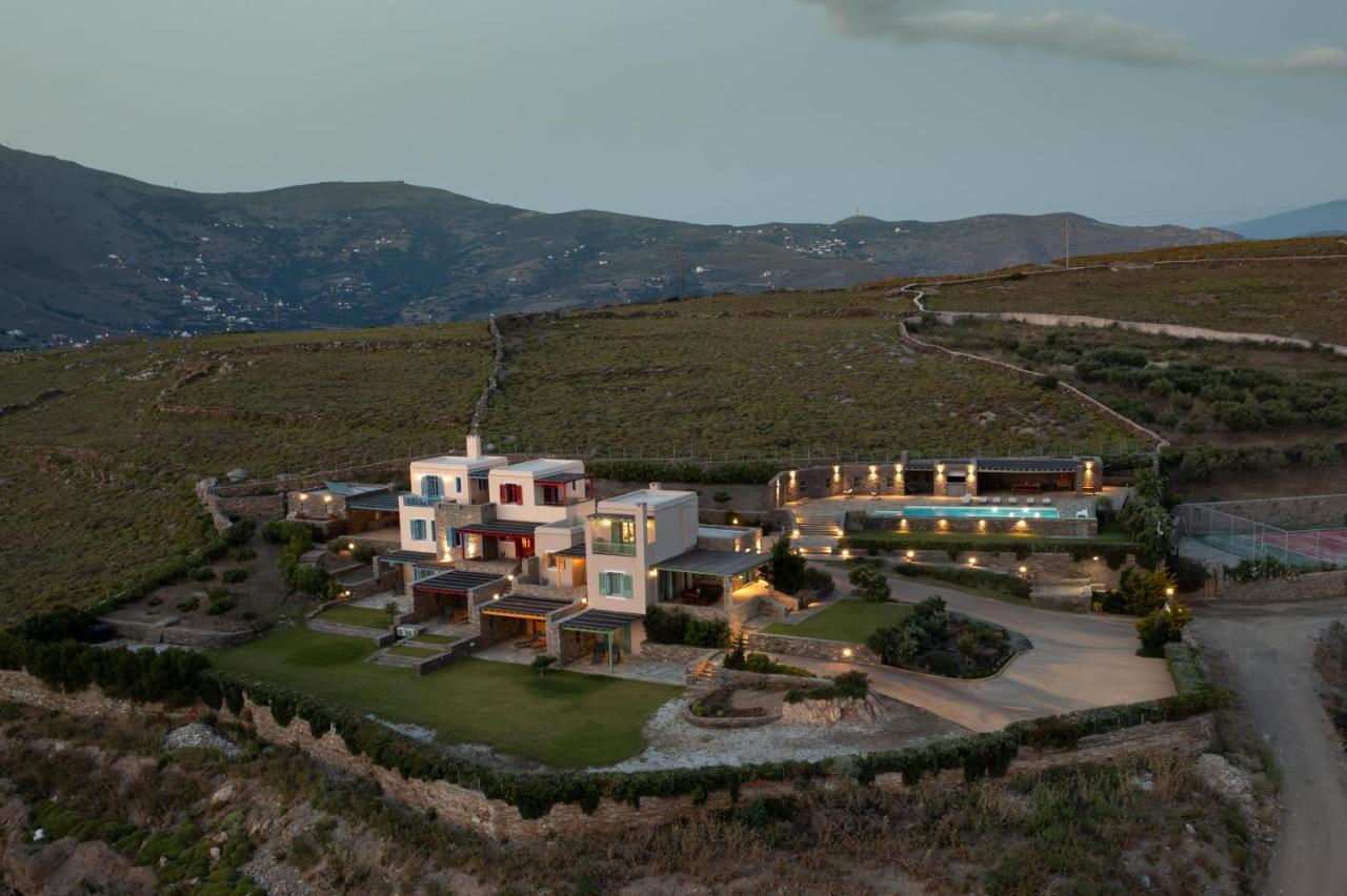 Bella Resorts Andros Kato Fellos Bagian luar foto
