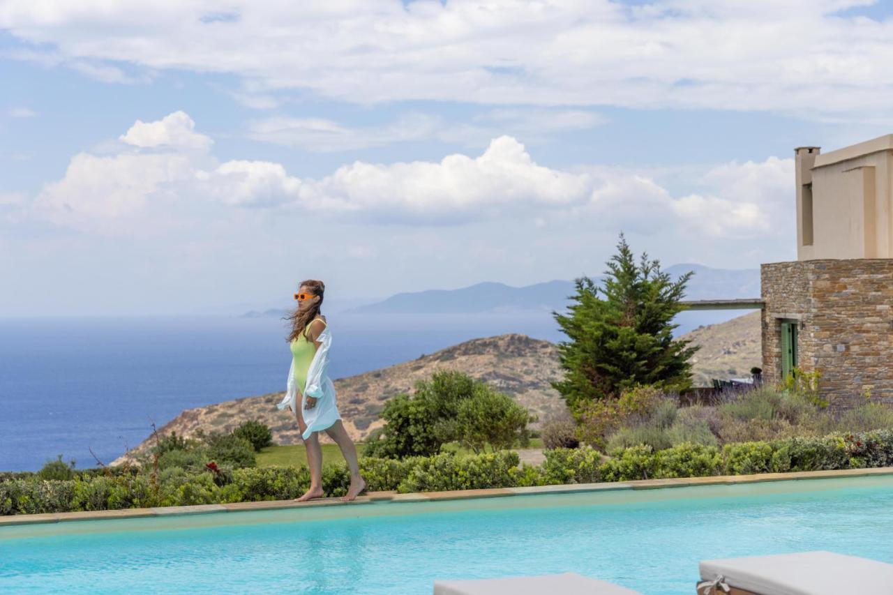 Bella Resorts Andros Kato Fellos Bagian luar foto